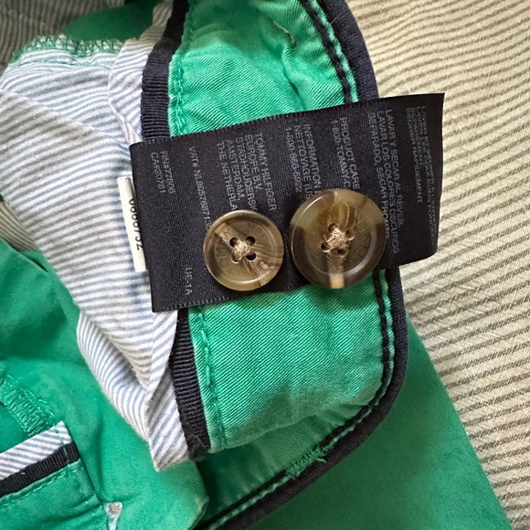 Tommy Hilfiger Green Cotton Pants - Picture 8 of 9